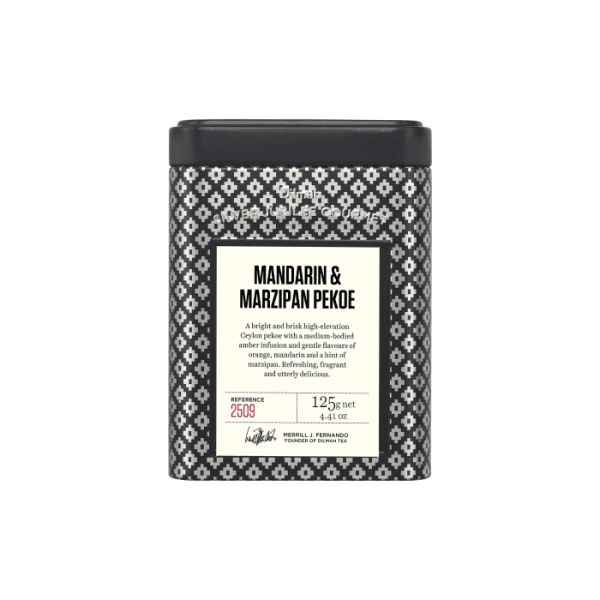 SJG Mandarin Marzipan,125gm,tin