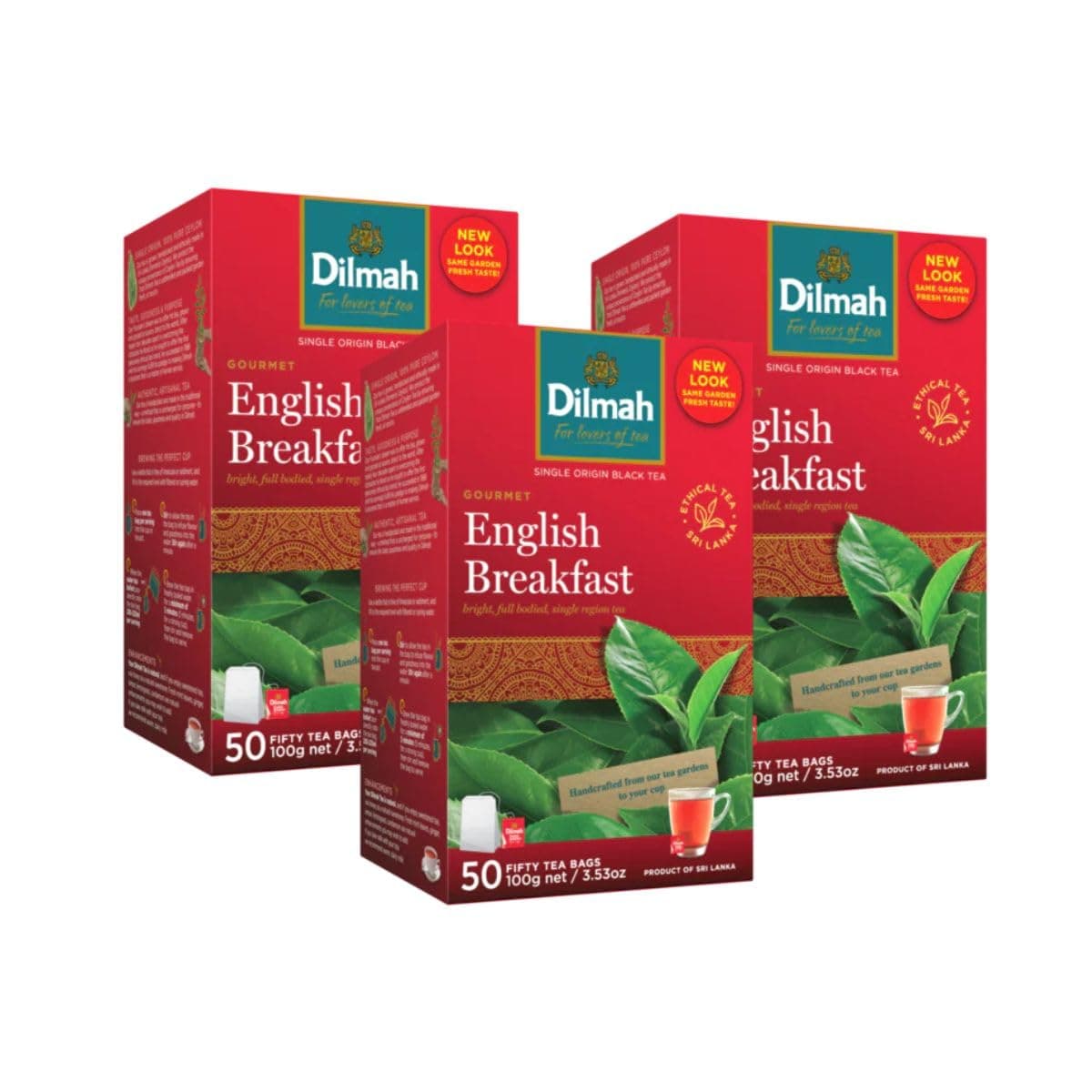 Dilmah Black 100 bags x 12 pack, Paper